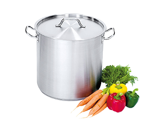 Garnek ze stali inox